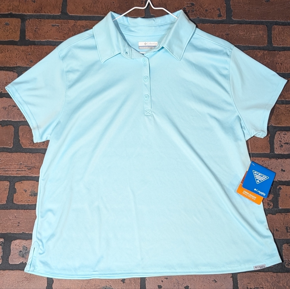 Columbia PFG Omni-Shade Omni-Wick‎ Sun Shirt Women's XL NWT